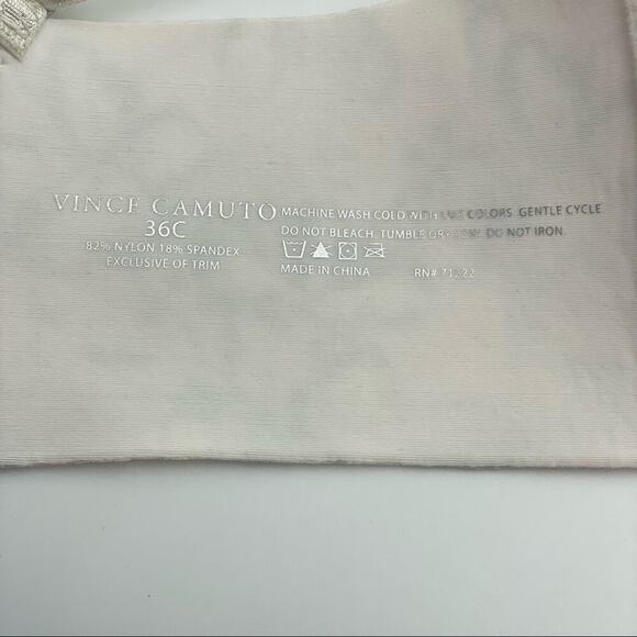 Vince Camuto Wire Free Floral Print Bra - Picture 8 of 10